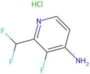 2-(Difluoromethyl)-3-fluoropyridin-4-amine hydrochloride