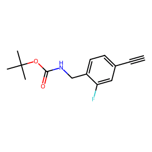 tert-Butyl (4-ethynyl-2-fluorobenzyl)carbamate