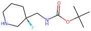 tert-Butyl (R)-((3-fluoropiperidin-3-yl)methyl)carbamate