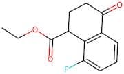 Ethyl 8-fluoro-4-oxo-1,2,3,4-tetrahydronaphthalene-1-carboxylate