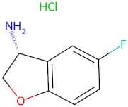 (R)-5-Fluoro-2,3-dihydrobenzofuran-3-amine hydrochloride