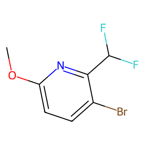 3-Bromo-2-(difluoromethyl)-6-methoxypyridine