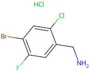 (4-Bromo-2-chloro-5-fluorophenyl)methanamine hydrochloride
