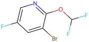3-Bromo-2-(difluoromethoxy)-5-fluoropyridine