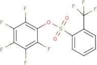 2,3,4,5,6-Pentafluorophenyl 2-(trifluoromethyl)benzenesulphonate