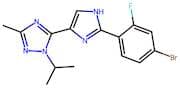 5-(2-(4-Bromo-2-fluorophenyl)-1H-imidazol-4-yl)-1-isopropyl-3-methyl-1H-1,2,4-triazole