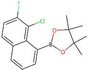 2-(8-Chloro-7-fluoronaphthalen-1-yl)-4,4,5,5-tetramethyl-1,3,2-dioxaborolane
