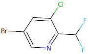 5-Bromo-3-chloro-2-(difluoromethyl)pyridine