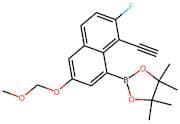 2-[8-Ethynyl-7-fluoro-3-(methoxymethoxy)-1-naphthalenyl]-4,4,5,5-tetramethyl-1,3,2-dioxaborolane