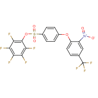 2,3,4,5,6-Pentafluorophenyl 4-[2-nitro-4-(trifluoromethyl)phenoxy]benzenesulphonate