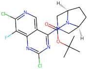tert-Butyl 3-(2,7-dichloro-8-fluoropyrido[4,3-d]pyrimidin-4-yl)-3,8-diazabicyclo[3.2.1]octane-8-ca…