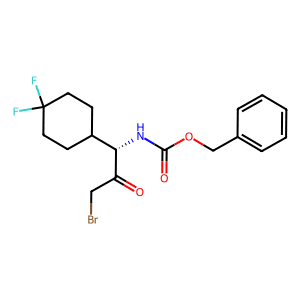 Benzyl (S)-(3-bromo-1-(4,4-difluorocyclohexyl)-2-oxopropyl)carbamate