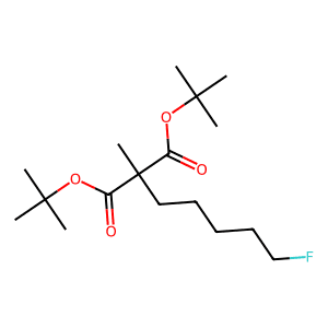Di-tert-Butyl 2-(5-fluoropentyl)-2-methylmalonate