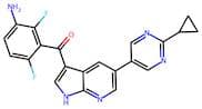 (3-Amino-2,6-difluorophenyl)(5-(2-cyclopropylpyrimidin-5-yl)-1H-pyrrolo[2,3-b]pyridin-3-yl)methano…