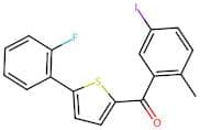 (5-(2-Fluorophenyl)thiophen-2-yl)(5-iodo-2-methylphenyl)methanone