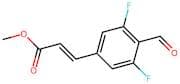 (E)-Methyl 3-(3,5-difluoro-4-formylphenyl)acrylate