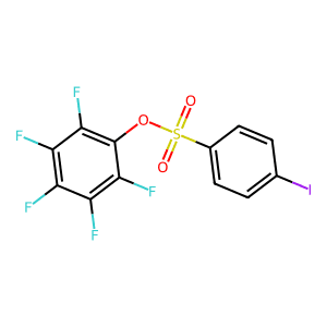 Pentafluorophenyl 4-iodobenzenesulphonate