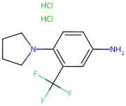 4-(Pyrrolidin-1-yl)-3-(trifluoromethyl)aniline dihydrochloride