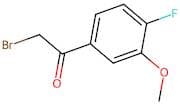 2-Bromo-1-(4-fluoro-3-methoxyphenyl)ethan-1-one