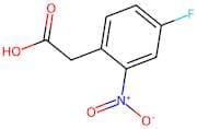 2-(4-Fluoro-2-nitrophenyl)acetic acid
