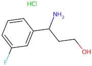 3-Amino-3-(3-fluorophenyl)propan-1-ol hydrochloride