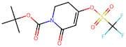 tert-Butyl 2-oxo-4-(((trifluoromethyl)sulfonyl)oxy)-5,6-dihydropyridine-1(2H)-carboxylate