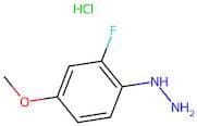 (2-Fluoro-4-methoxyphenyl)hydrazine hydrochloride