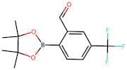 2-(4,4,5,5-Tetramethyl-1,3,2-dioxaborolan-2-yl)-5-(trifluoromethyl)benzaldehyde