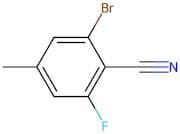 2-Bromo-6-fluoro-4-methylbenzonitrile