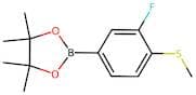2-(3-Fluoro-4-(methylthio)phenyl)-4,4,5,5-tetramethyl-1,3,2-dioxaborolane