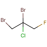 2-Chloro-1,2-dibromo-3-fluoropropane