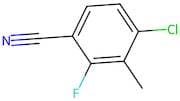 4-Chloro-2-fluoro-3-methylbenzonitrile