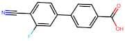 4'-Cyano-3'-fluorobiphenyl-4-carboxylic acid