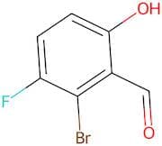 2-Bromo-3-fluoro-6-hydroxybenzaldehyde
