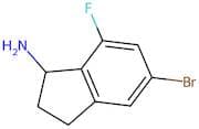 5-Bromo-7-fluoro-2,3-dihydro-1H-inden-1-amine