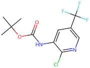 tert-Butyl (2-chloro-5-(trifluoromethyl)pyridin-3-yl)carbamate