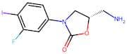 (S)-5-(aminomethyl)-3-(3-fluoro-4-iodophenyl)oxazolidin-2-one