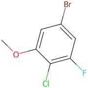 5-Bromo-2-chloro-1-fluoro-3-methoxybenzene