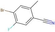 4-Bromo-5-fluoro-2-methylbenzonitrile