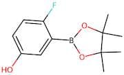 4-Fluoro-3-(4,4,5,5-tetramethyl-1,3,2-dioxaborolan-2-yl)phenol