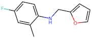 4-Fluoro-N-(furan-2-ylmethyl)-2-methylaniline