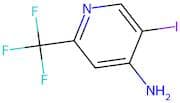 5-Iodo-2-(trifluoromethyl)pyridin-4-amine