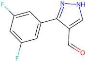 3-(3,5-Difluorophenyl)-1H-pyrazole-4-carboxaldehyde