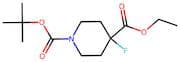 1-(tert-Butyl) 4-ethyl 4-fluoropiperidine-1,4-dicarboxylate