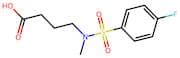 4-(n-Methyl-4-fluorobenzenesulfonamido)butanoic acid