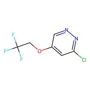 3-Chloro-5-(2,2,2-trifluoroethoxy)pyridazine