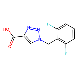 1-(2,6-Difluorobenzyl)-1H-1,2,3-triazole-4-carboxylic acid