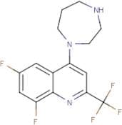 1-[6,8-Difluoro-2-(trifluoromethyl)quinol-4-yl]homopiperazine