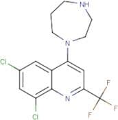 1-[6,8-Dichloro-2-(trifluoromethyl)quinol-4-yl]homopiperazine
