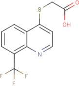 {[8-(Trifluoromethyl)quinolin-4-yl]thio}acetic acid